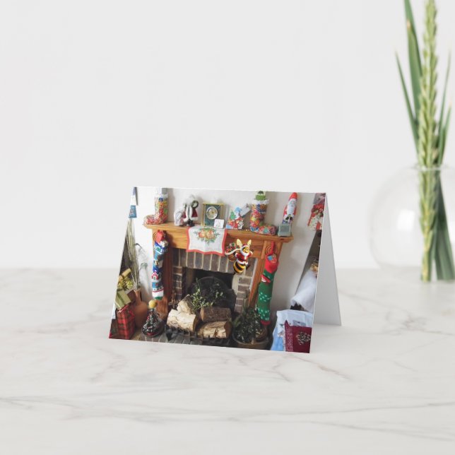 Frohe Weihnachten. Karte (Vorderseite)