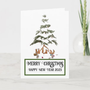 Frohe Weihnachten! Karte