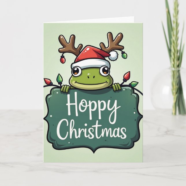 Frohe Weihnachten Karte (Vorderseite)