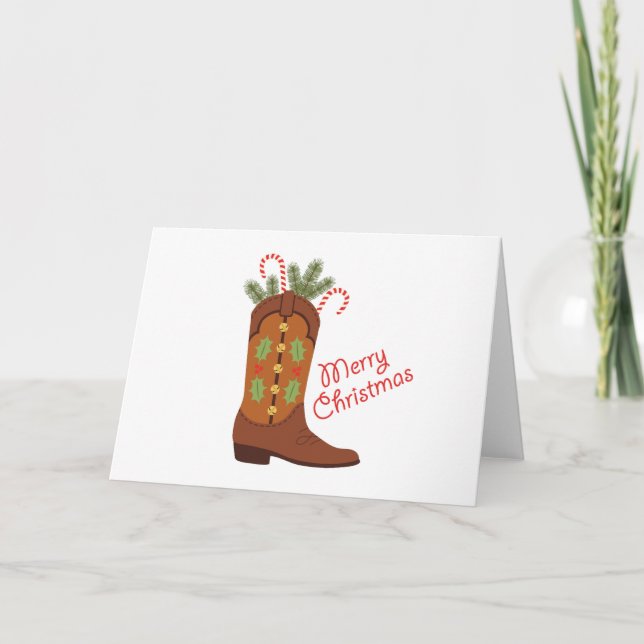 Frohe Weihnachten Karte (Vorderseite)