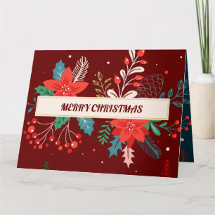 Frohe Weihnachten Karte