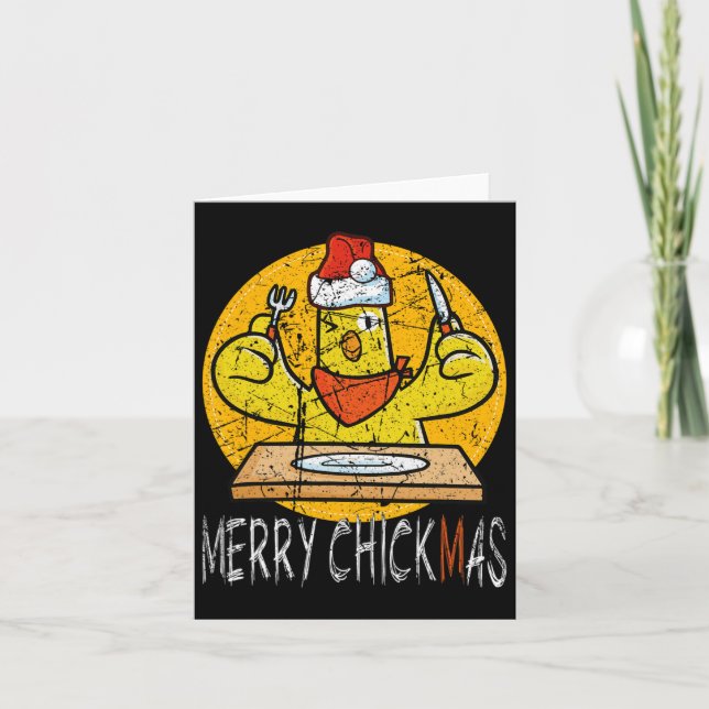 Frohe Weihnachten Karte (Vorderseite)