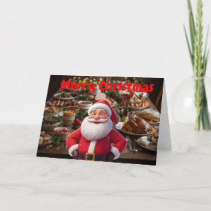 Frohe Weihnachten. Karte