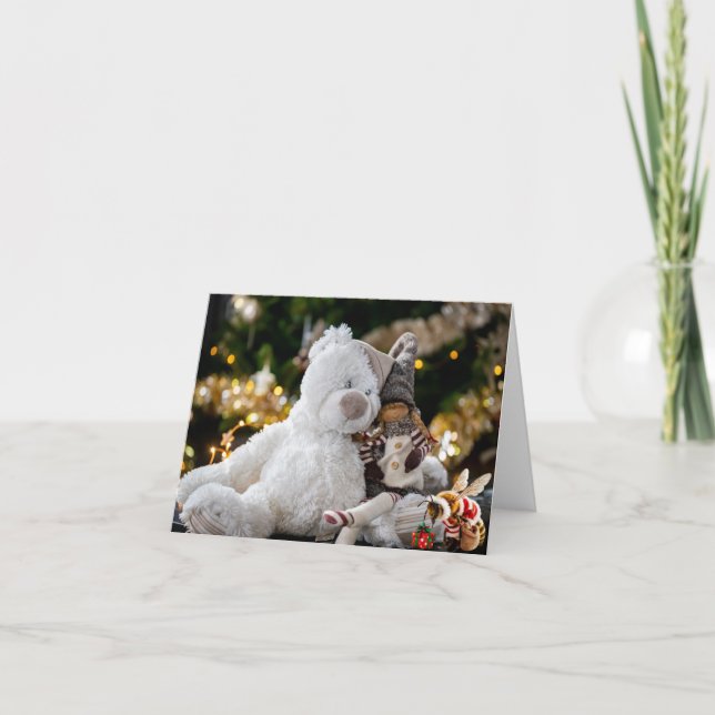 Frohe Weihnachten. Karte (Vorderseite)