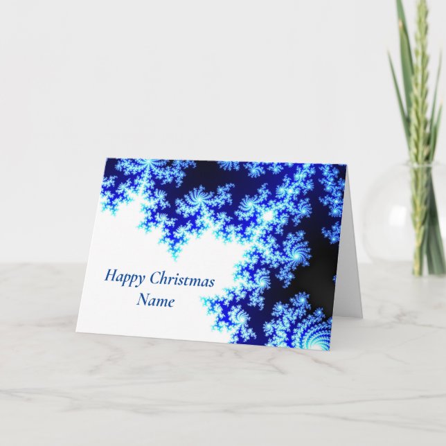 Frohe Weihnachten Karte (Vorderseite)