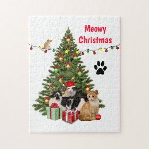 Frohe Weihnachten Katze / Katzenliebhaber 