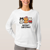 Frohe Weihnachten Katzen mit Santa-Hüten
