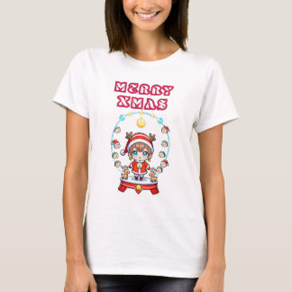 Frohe Weihnachten Kawaii: Adorable Festivals Spaß T-Shirt
