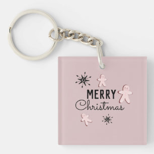 Frohe Weihnachten Kekse Lebkuchen    Schlüsselanhänger