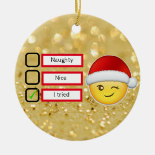 Frohe Weihnachten Keramik Ornament