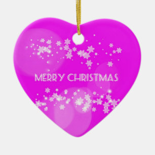 Frohe Weihnachten Keramik Ornament