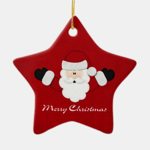 Frohe Weihnachten Keramikornament