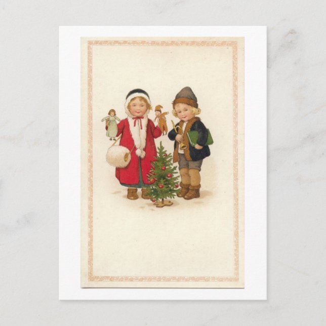 Frohe Weihnachten Kinder (Vorderseite)