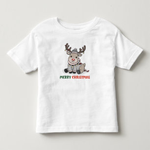 Frohe Weihnachten Kinder Kleinkind T-shirt