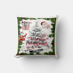 Frohe Weihnachten Kissen