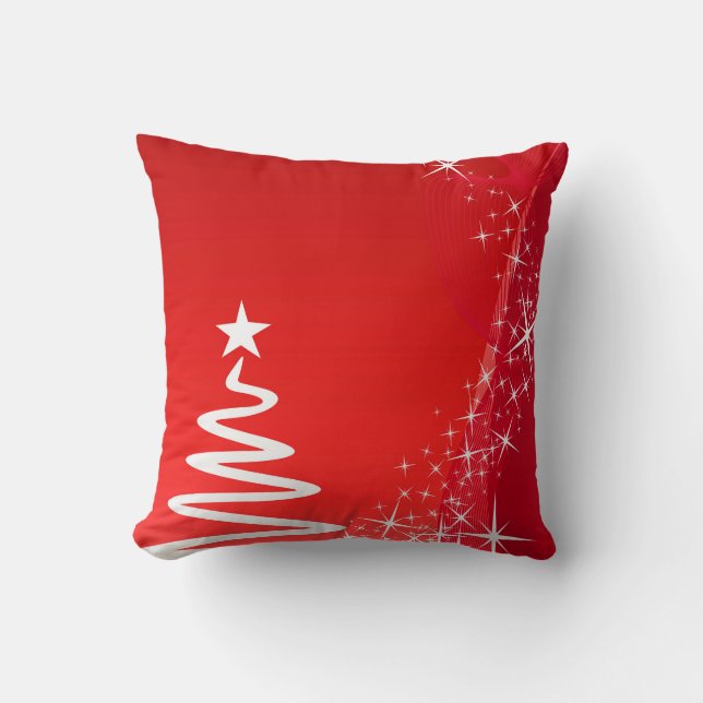 Frohe Weihnachten Kissen (Vorderseite)