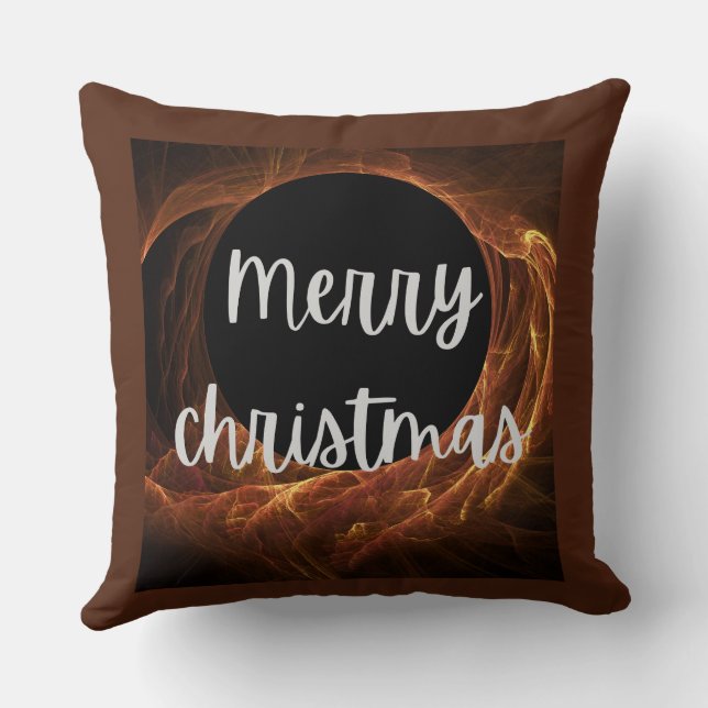 frohe Weihnachten Kissen (Rückseite)