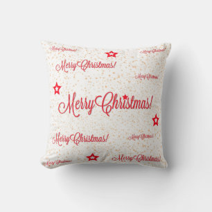 Frohe Weihnachten! Kissen