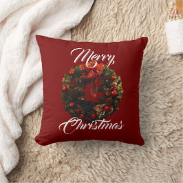 "Frohe Weihnachten" Kissenhülle Kissen
