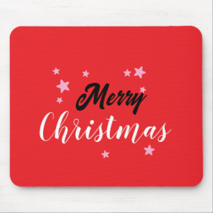 Frohe Weihnachten Klassik Einzigartig Minimalistis Mousepad