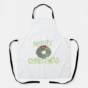 Frohe Weihnachten Klassiker Schürze