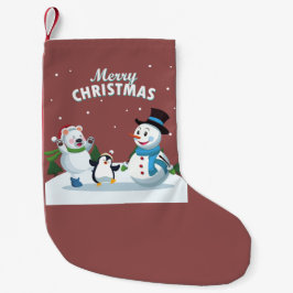 Frohe Weihnachten Kleiner Weihnachtsstrumpf