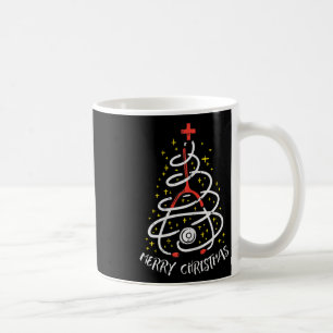 Frohe Weihnachten Krankenpflegerin Weihnachts-Scru Kaffeetasse