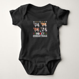 Frohe Weihnachten Kuhliebhaber Urlaub Bauernhof La Baby Strampler