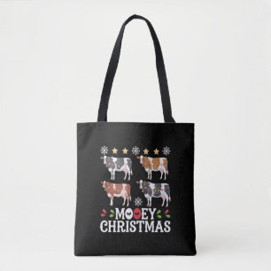 Frohe Weihnachten Kuhliebhaber Urlaub Bauernhof La Tasche