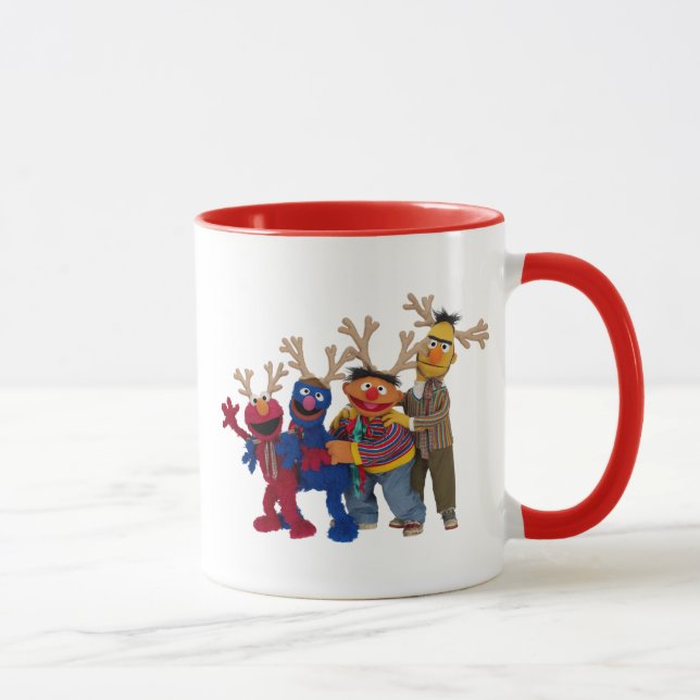 Frohe Weihnachten Kumpels Tasse (Rechts)