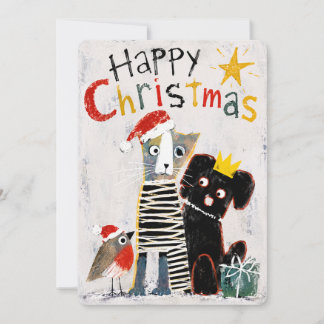 Frohe Weihnachten Kunstkarte