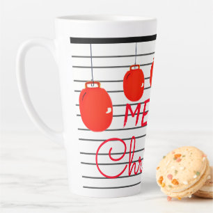 Frohe Weihnachten Latte Tasse