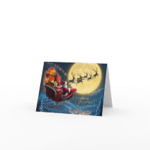 Frohe Weihnachten Leere Karte