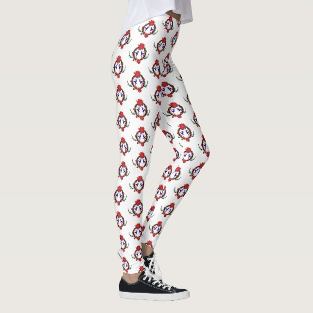 Frohe Weihnachten Leggings (Rechts)