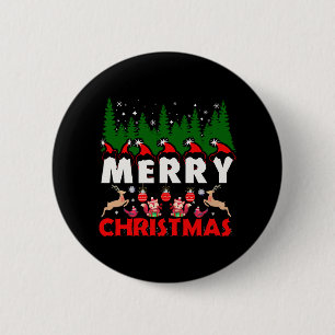 Frohe Weihnachten Leinwand Christliche Weihnachten Button