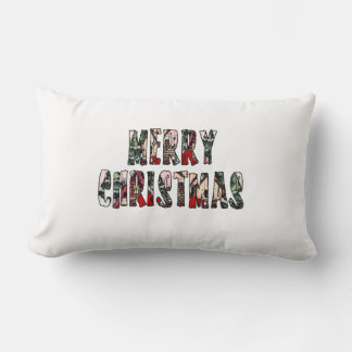 Frohe Weihnachten Lendenkissen