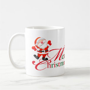 Frohe Weihnachten Liebe custom rot grün Kaffeetasse