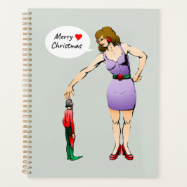 Frohe Weihnachten Little Elf Planer