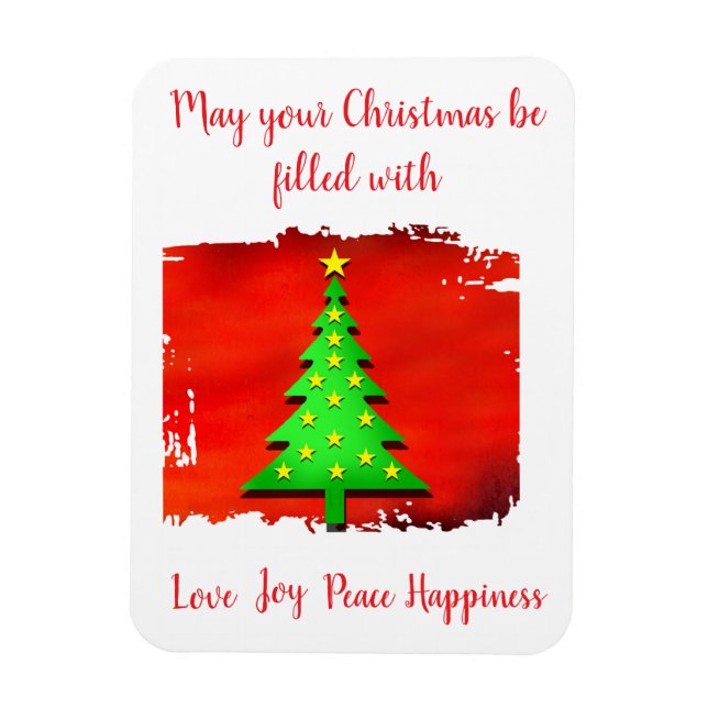 Frohe Weihnachten  Magnet (Vertikal)