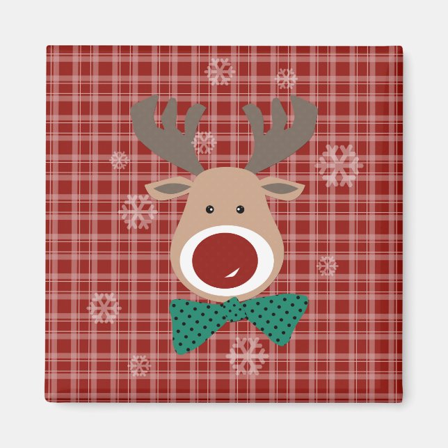 Frohe Weihnachten! Magnet (Vorne)