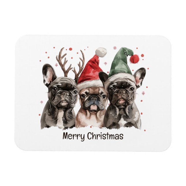 Frohe Weihnachten Magnet (Horizontal)