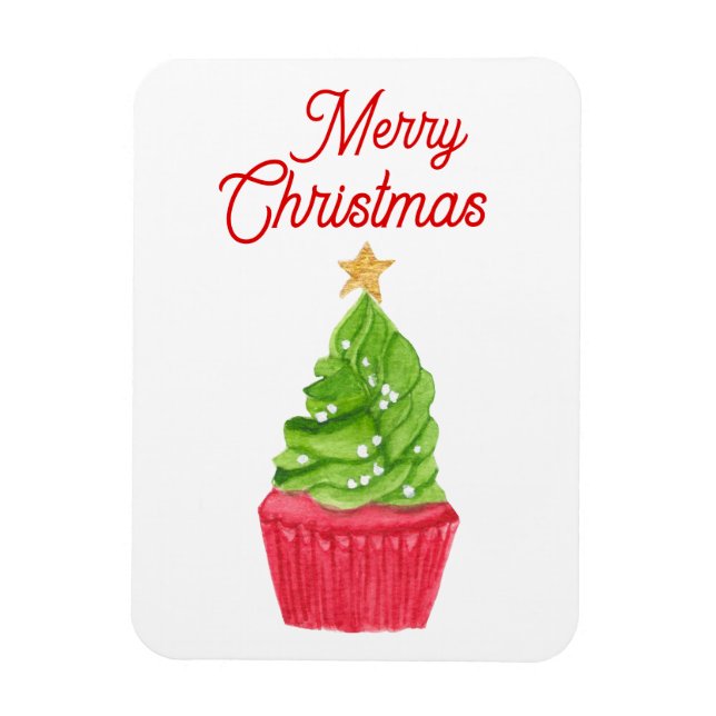 Frohe Weihnachten Magnet (Vertikal)