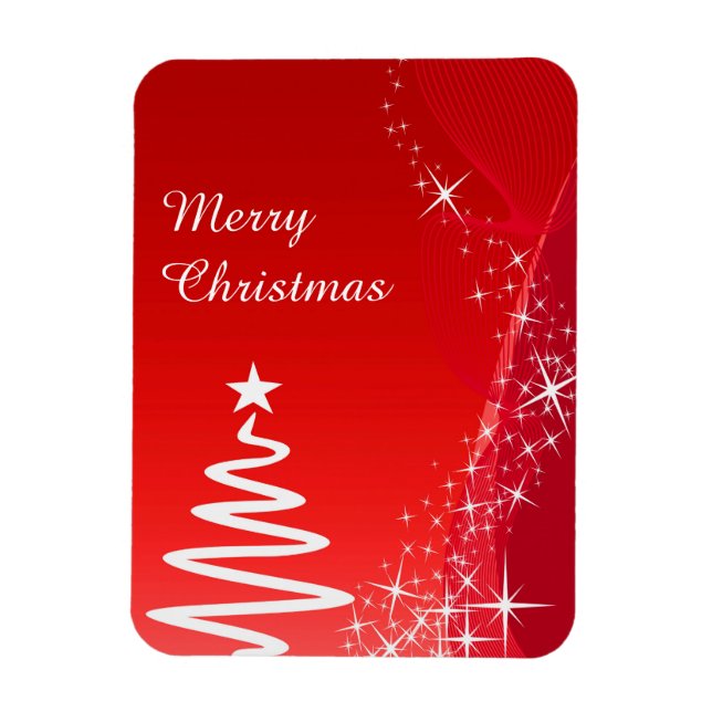 Frohe Weihnachten Magnet (Vertikal)