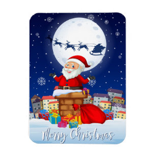 Frohe Weihnachten Magnet