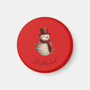 Frohe Weihnachten Magnet - Feliz Navidad