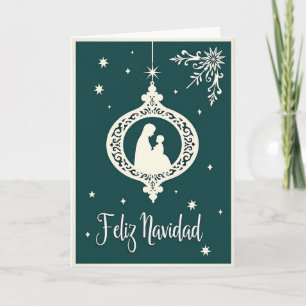 Frohe Weihnachten Mary Jesus Karte
