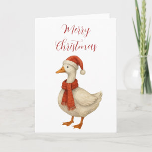 Frohe Weihnachten meiner dummen Gans Karte