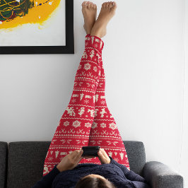 Frohe Weihnachten | Mickey Mouse Snowflake Pattern Leggings