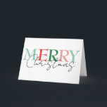 Frohe Weihnachten Minimalistisch farbenfroh einfac Karte<br><div class="desc">Dieses Design kann durch Auswahl der Option Design bearbeiten personalisiert werden. Sie können auch auf andere Gegenstände übertragen. Kontaktieren Sie mich unter colorflowcreations@gmail.com oder nutzen Sie die Chat-Option oben auf der Seite, wenn Sie dieses Design auf einem anderen Produkt haben möchten oder Hilfe benötigen. Sehen Sie mehr von meinen Designs...</div>