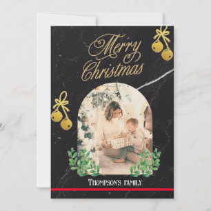 Frohe Weihnachten Minimalistisches helles Foto